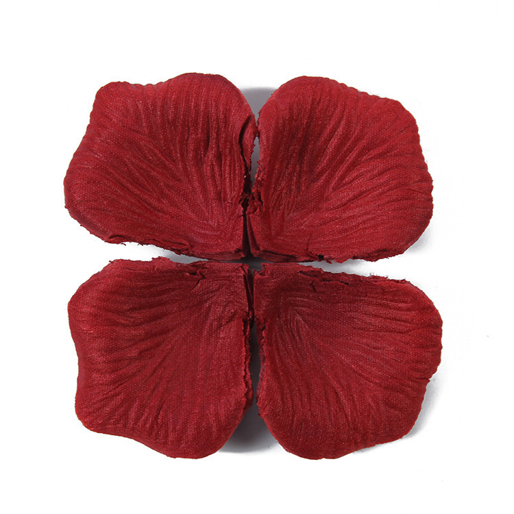 Rosa artificial pétalo cama propagación flor escena cumpleaños al aire libre confesión de boda decoración de la habitación suministros