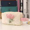 Brand cute advanced cosmetic bag, capacious storage system, high-end, flowered