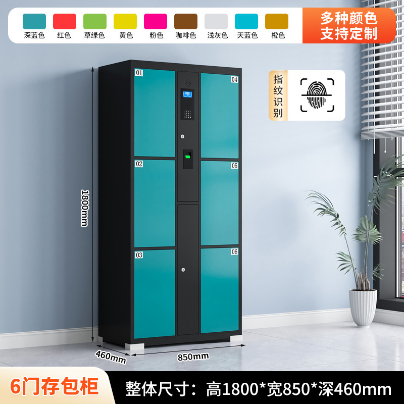 6 doors (fingerprint recognition)