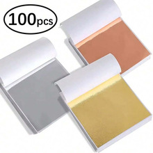 B 75289 Frost proof decor gold foil paper �̓����_���b�޽�