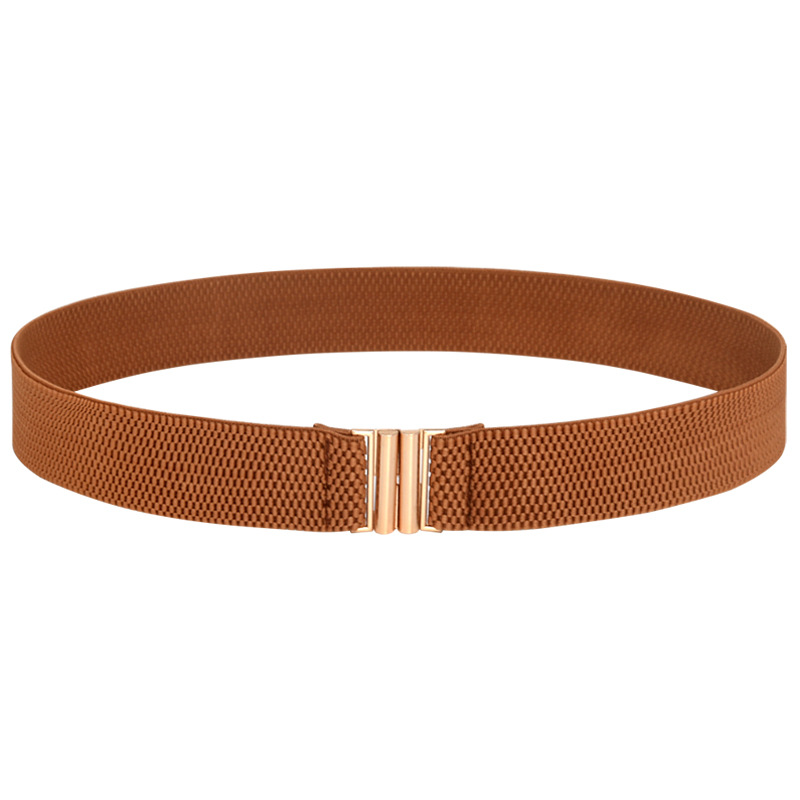 3cm gold buckle/camel
