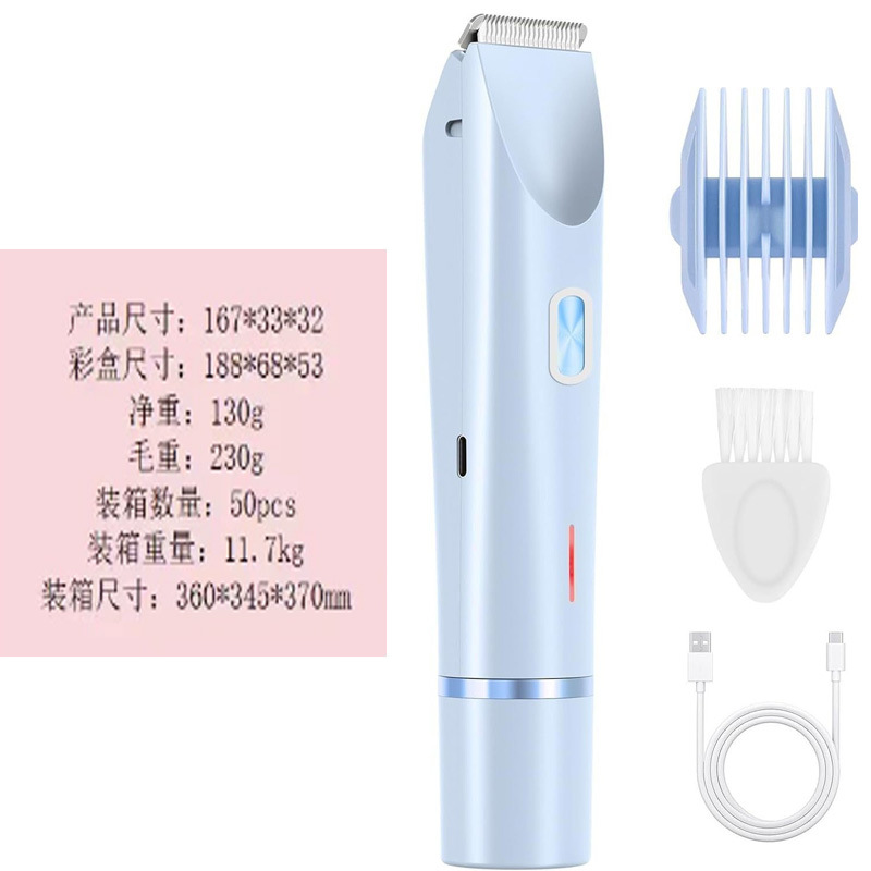 Dispositivo de eliminación de pelo eléctrico para todo el cuerpo, máquina de afeitar para mujeres, máquina de afeitar de doble cabeza para mujeres privadas image 8