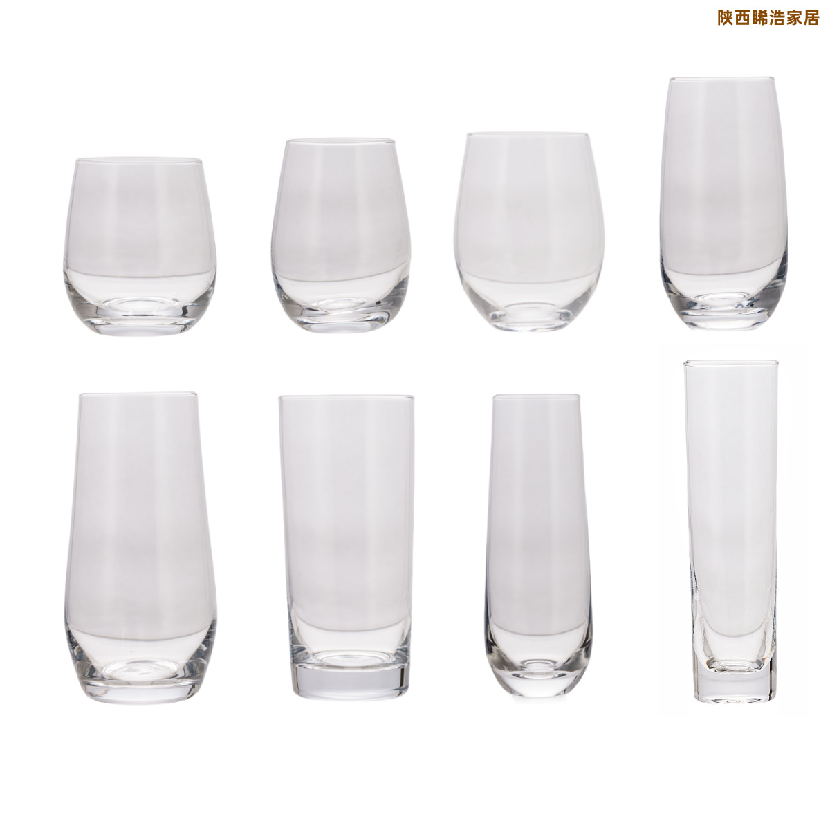 Glass capacious tea cup