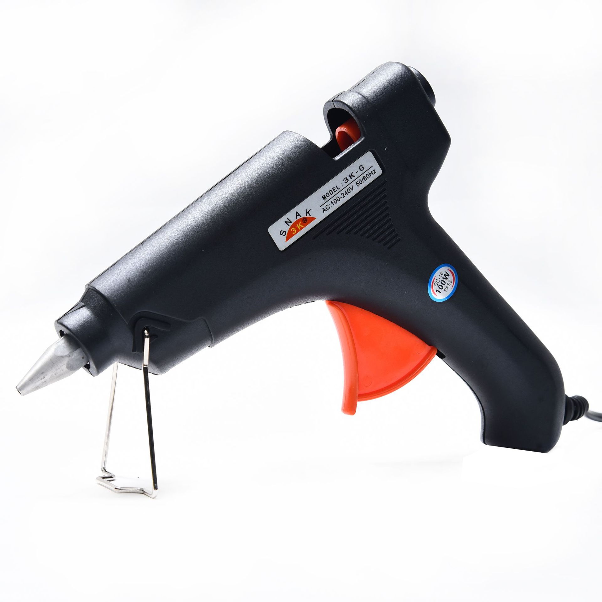 正品热熔胶枪 黑色大功率无开关80W/100w胶枪 diy工具大胶枪