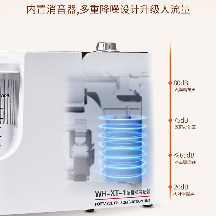 痰吸引器自動電動医療用高齢者児童乳児用空気切携帯型痰吸引機負圧吸引器|undefined