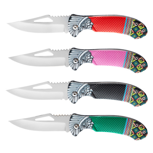 Stainless steel fruit knife small folding knife outdoor portable small knife mini knife high hardness folding knife multi-functional pocket knife