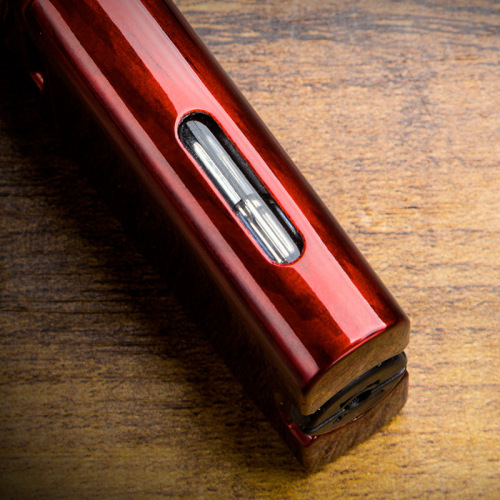 Lubinski Cigar Lighter Zinc Alloy Blue Flame Single Direct Visible Transom Portable LUBINSKI Lighter