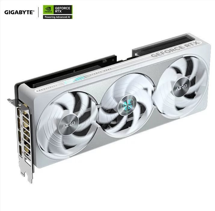 Видеокарта (GIGABYTE) GeForce RTX 5080 AERO OC SFF 16G — Blackwell, 16 ГБ GDDR7, SFF-ready