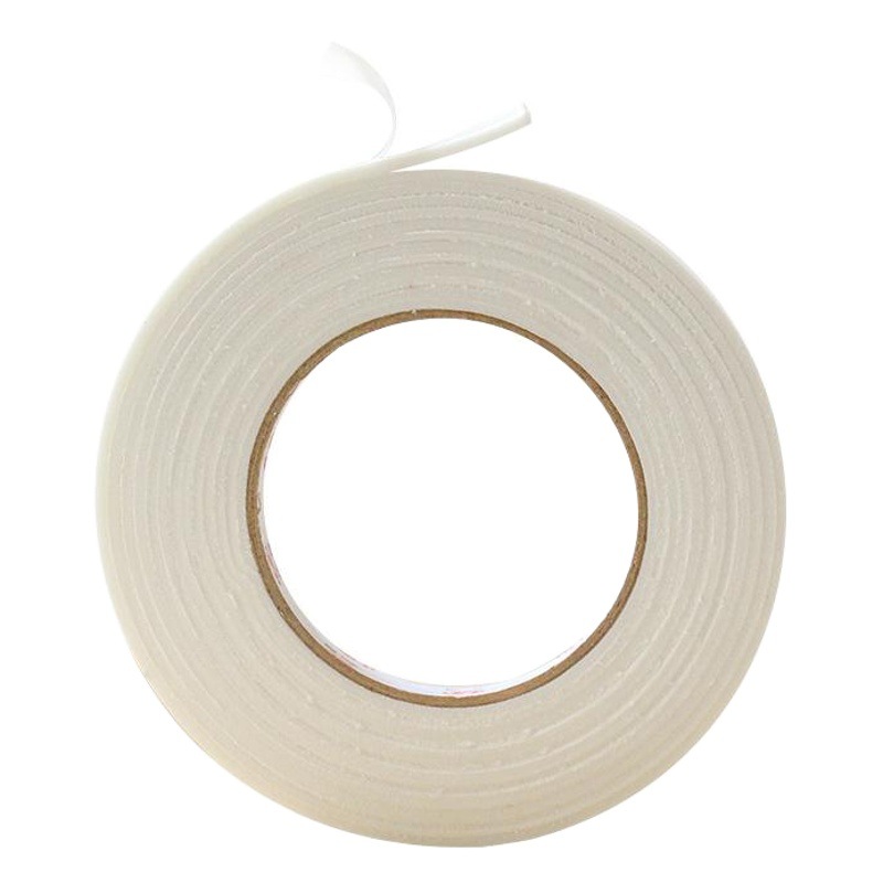 100 millones de escala de espuma de doble cara adhesivo PE espuma esponja blanca cinta adhesiva de doble cara alta temperatura resistente fábrica al por mayor