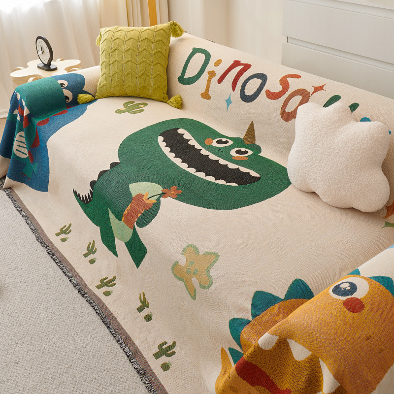 Atmosfera festiva sensación de sofá cubierta 2024 nuevo anti-cat arañazo cuatro estaciones cojín universal una cubierta de sofá de cubierta completa