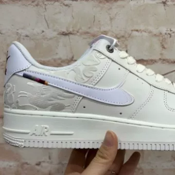 Кеды (board shoes) Putuian AF1 низкие, классические белые — унисекс размеры 36–45