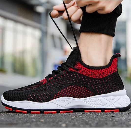 Трансграничные волосы из поколения в поколение новая шнуровая спортивная обувь мужская толстая подошва летающая обувь повседневная беговая обувь модная обувь старая пекинская обувь из ткани