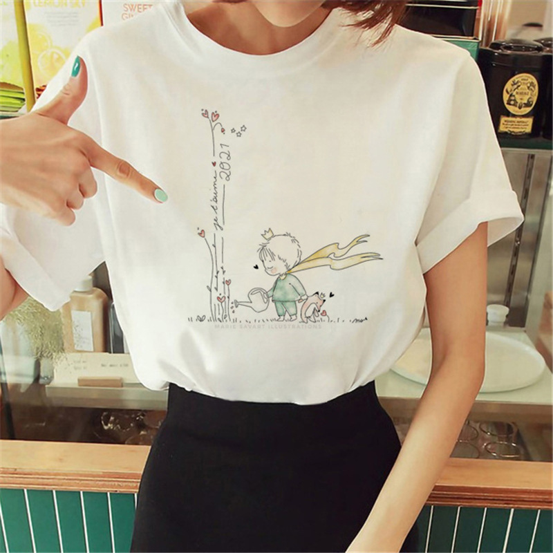 112g Weight Short Sleeve Sleeve Length Pullovers Placket Type Regular Sleeve Sleeve Type Polyester Fabric Type Regular Top Length T-shirt Tops Type Daily Occasion Round Neck Neckline Breathable Function Regular Fit Fit Type Printing Pattern Summer, Spring, Autumn Season Women'S Gender Printing Design Fashion Style Wholesale Women'S Fashion Printing Short Sleeve Printing T-Shirts 无