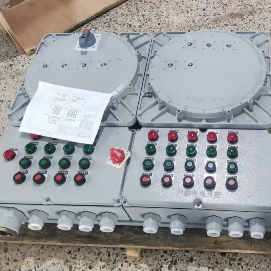 做防爆照明 控制箱 BXX8050-EXDIIBT4定BXX-4K检修防爆箱
