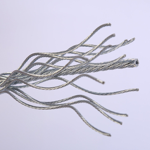 Manufacturer supplies multiple specifications of galvanized steel wire rope, corrugated plastic steel rope, 5mm galvanized steel wire rope, non-lifting clothesline