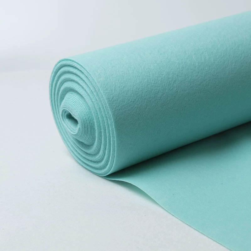 Disposable non-woven carpet, fuchsia face blush, 1–3 m width, rolls and samples