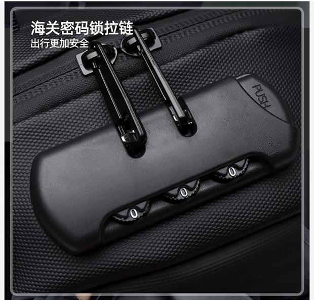 2024 Spring Sports chest backpacks, cross-border wholesale USB charging port bags, men's crossbody bags, fashionable single-shoulder bags undefined