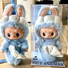 源头厂家新品鱼尾狮泡泡米兰拉布布挂件搪胶玩偶公仔毛绒潮玩女生