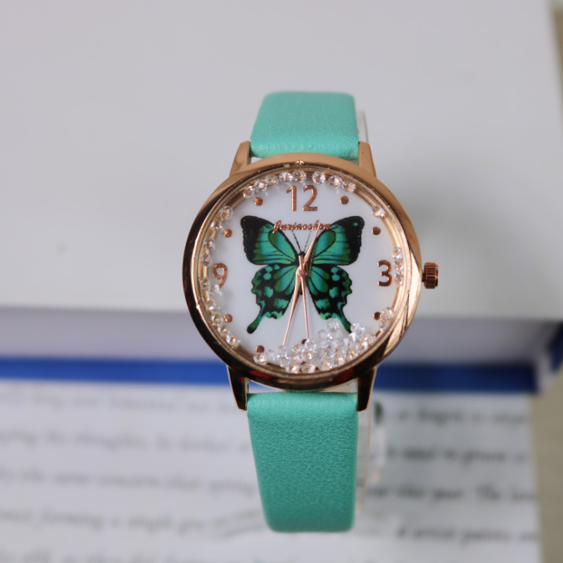 Casual Butterfly Buckle Quartz Women's Watches display picture 4