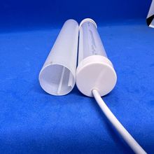 t8冰柜灯全塑套件 T8挤出灯管外壳LED全塑灯管外壳套件底部插板