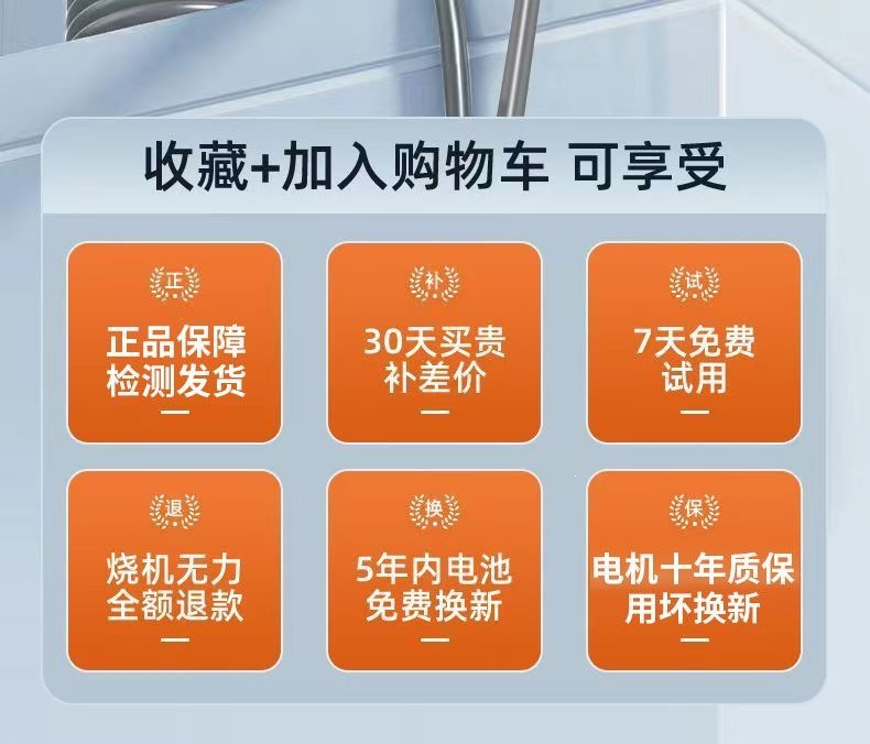 Imported High-Power Brushless Motor, High-Pressure Wireless Car Washing Machine, Car Washing Water Gun, Rechargeable for Spraying and Watering