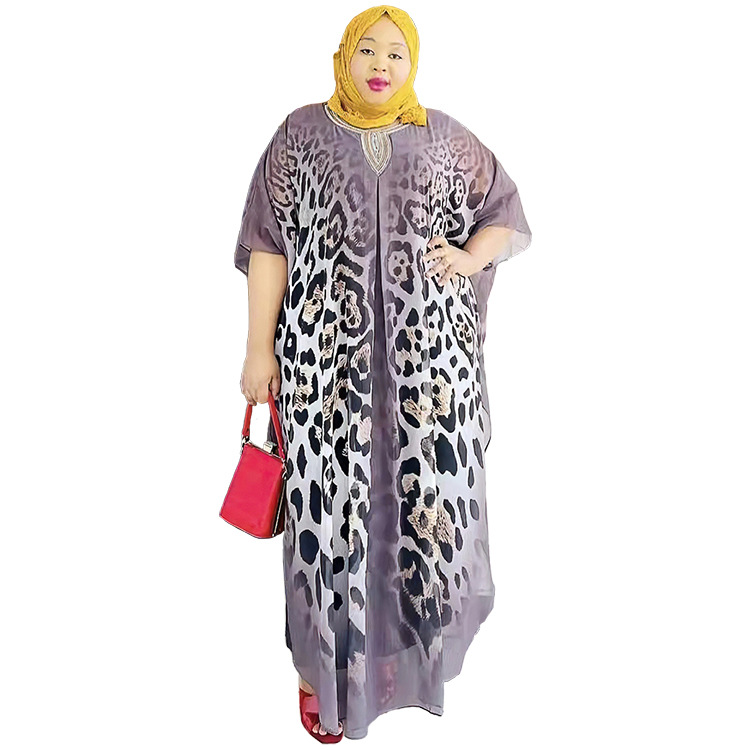 Cross-border European American Wish Dresses, African Middle Eastern Printed Robes, Women's Clothing With_ecoleips.com