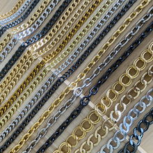 现货供应不退色铝链条服装装饰链条DIY包包链条挂饰斜挎肩带链条