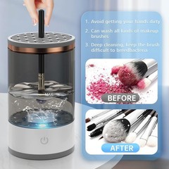 化粧ブラシ洗浄器USBプラグ接続タイプ怠け者電動化粧ブラシクリーナー化粧ブラシ洗浄機