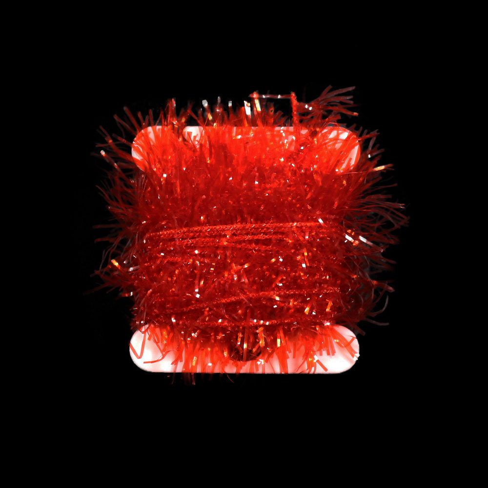 Luyafei mosca cebo material de unión unilateral línea de cristal bajo trucha cinturón decorativo lana gancho cebo línea de unión