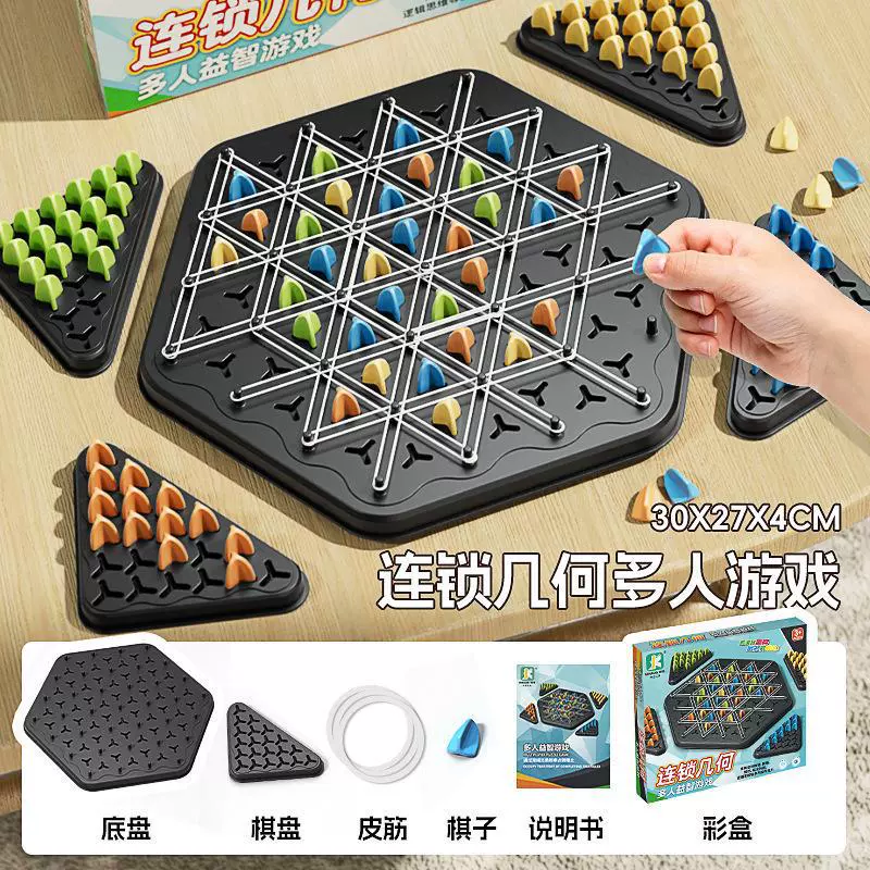 Table Puzzle Game (Kunjiang) — Multiplayer Logic Board, Interactive Strategy, Ages 3+, 28×25×4 cm