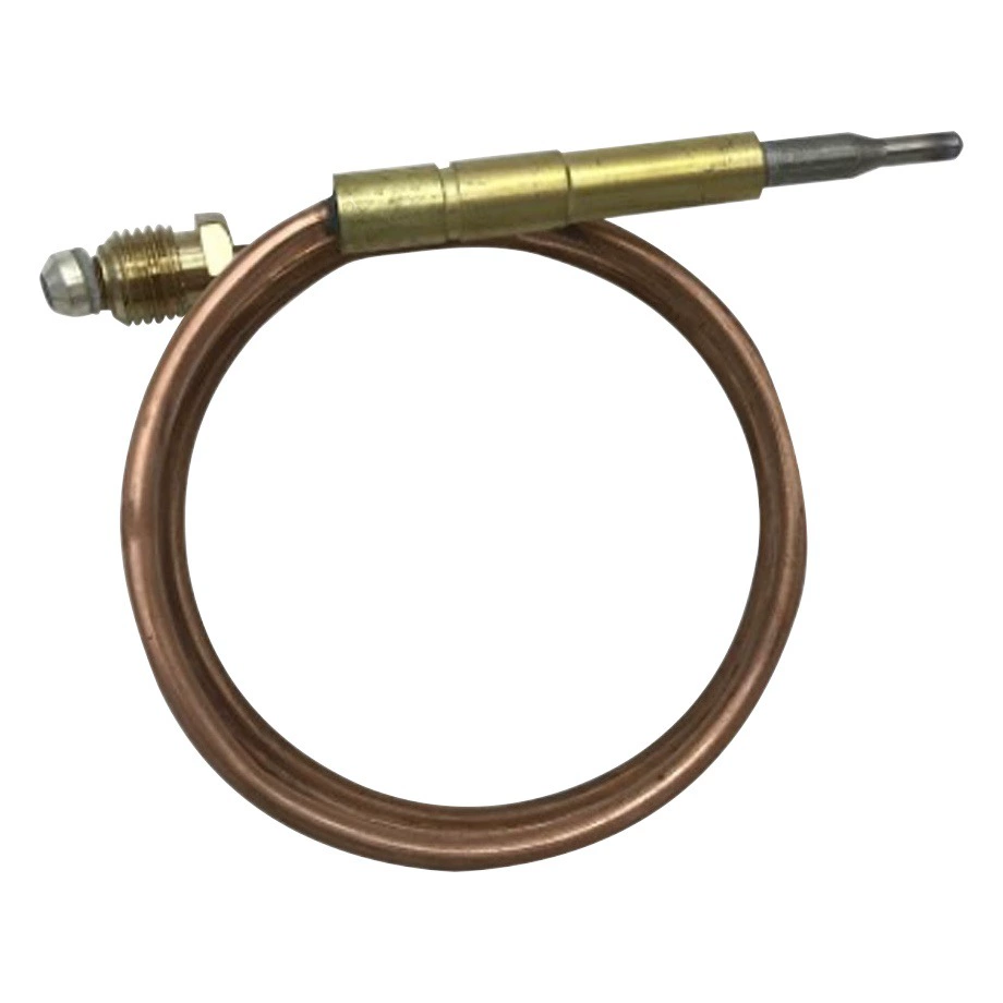 Слот 900 мм Западная кухня коммерческий клапан аксессуары защита от пламени медная трубка термопара М9*1 с клапаном для кастрюли