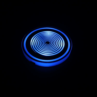 Anti-slip mat | Car Atmosphere Light, Solar - spiral-pattern