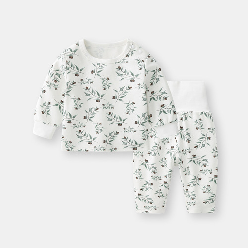 ins baby clothes set autumn clothes autumn trousers split autumn clothes  new baby autumn children's clothing pajamas clothes