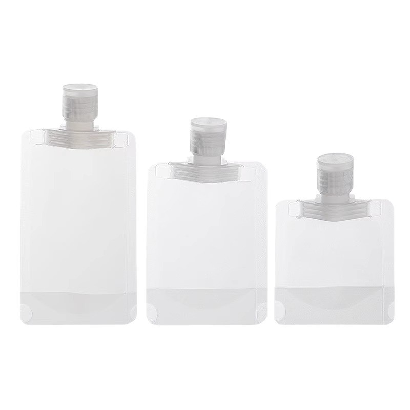 旅行用詰め替えバッグ 使い捨てシャンプー 化粧水 化粧品 シャワージェル 洗面用具 詰め替えボトル 密封詰め替え|undefined