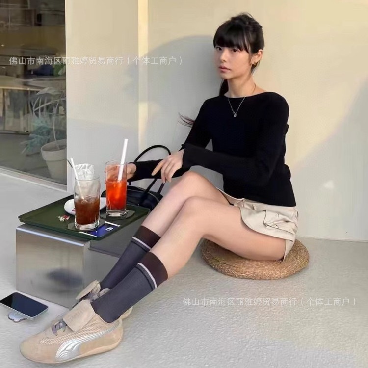 莆田オリジナル PM 共同ブランドロートップメッシュレーシングシューズ夏通気性ロングタンゴシューズスポーツシューズバレエシューズ