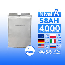 Bater&iacute;a de litio de paquete blando 3.7v 58ah  NCM 73ah 76ah