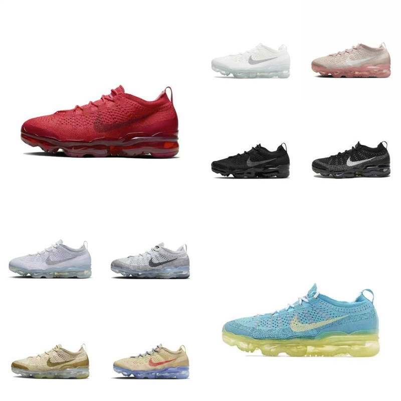 Pure Original Putian Vapormax2023Flyknit Full-Length Air-Cushion Shoes Shock-Absorbing Trendy Men's and Women's Sports Running Shoes