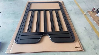 Suitable for BYD equation Leopard 5 roof platform ladder side window schoolbag mecha side account roof spotlight modification (Roof rack) - roof-platform