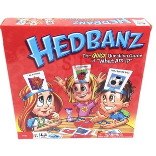 English teaching parent-child interactive game Guess who I am board game Hedbanz game Children card game
