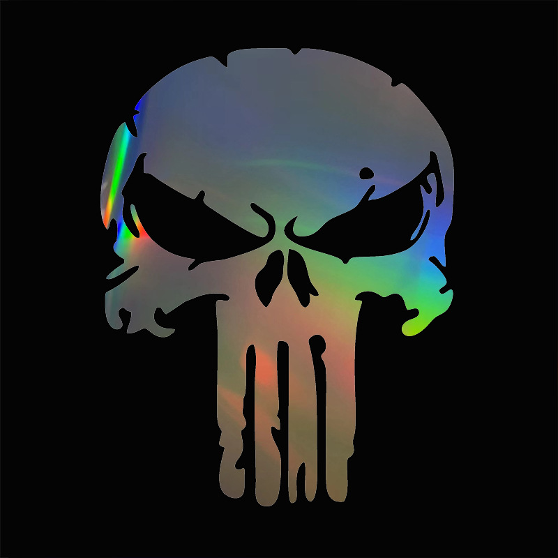 긴 수염 해골 모델 B [다채로운 그라데이션]