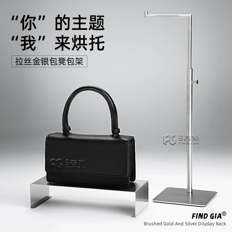 Found Jia Bag, stand