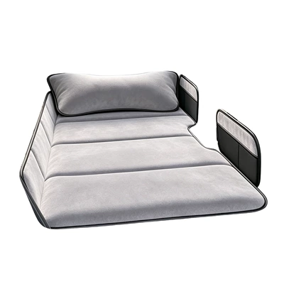 the back seat, no inflation required, Vehicle-mounted inflatable bed