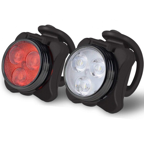 Bicycle Light 030 Mountain Bike COB Warning Tail Light Set USB Rechargeable Headlight Tail Light Cycling Accessories