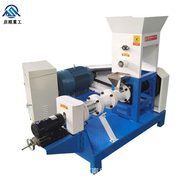 Экструдер для плавающего корма для рыбы, экструдер для гранул корма для кошек и собак, полностью автоматический экструдер для корма для лоачей