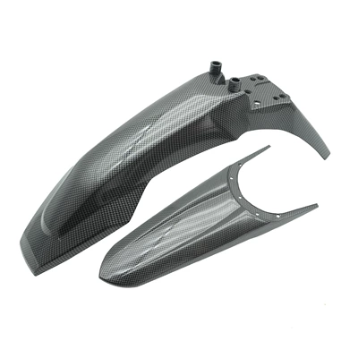 Suitable for Kugoo Tuttio Off-Road Motorcycle Fender - front-rear-fenders-carbon-brazed-pattern