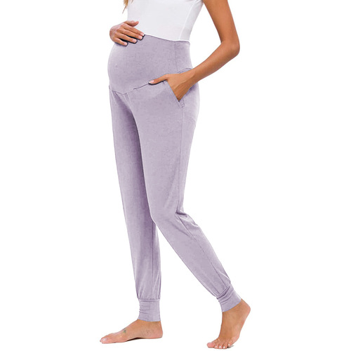 Stock Amazon women's clothing new products pregnant women's pants yoga sweatpants European and American women's clothing cross-border yoga cross-border 10 colors