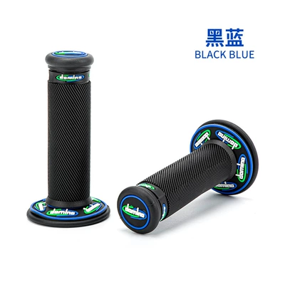 Off-road motorcycle modification Universal Motorcycle Handle Cover - black-background-blue