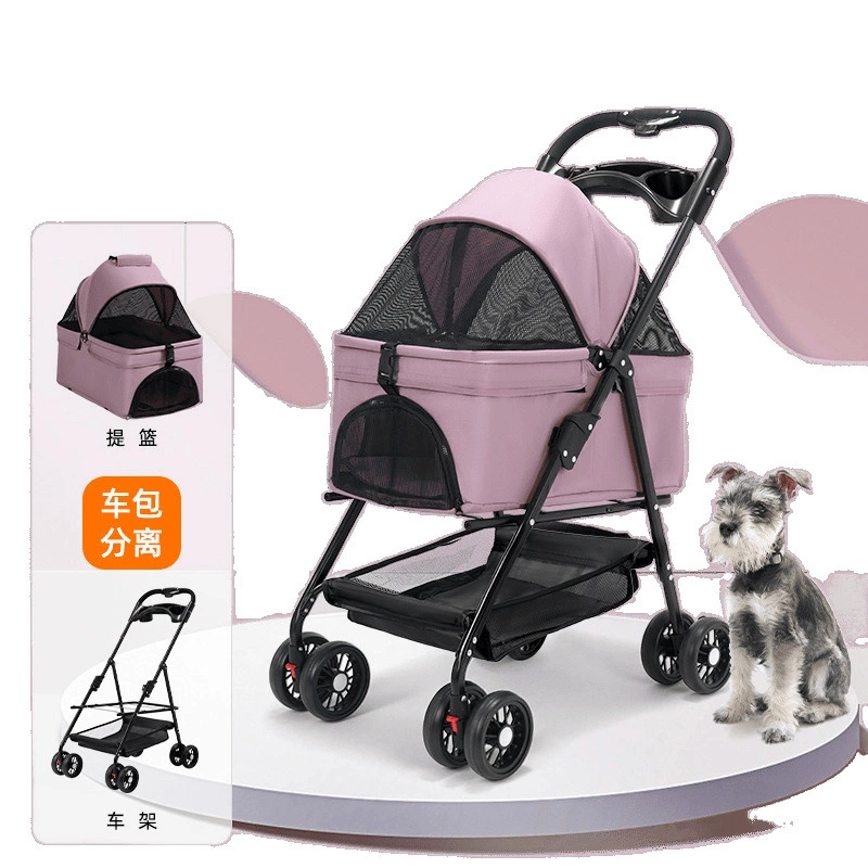 Foldable cart to go out, pet, cat