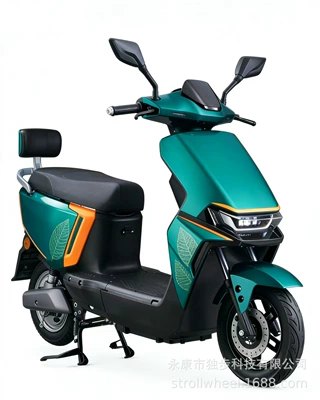 Electric Motorcycle with 275-10 | Elektrikli motosikletlər - ocean-green-60v20ah-lead-acid-battery
