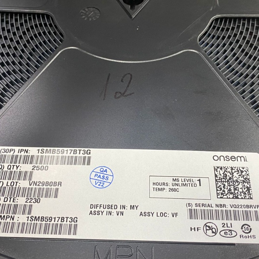 1SMB5917BT3G 稳压二极管与整流器 DO-2144AA